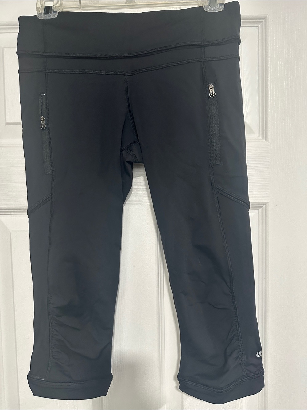 Lululemon Cropped and gathered Leggings